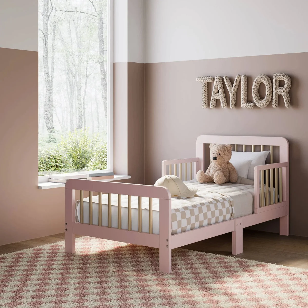 Storkcraft Toddler Bed - Blush/Driftwood
