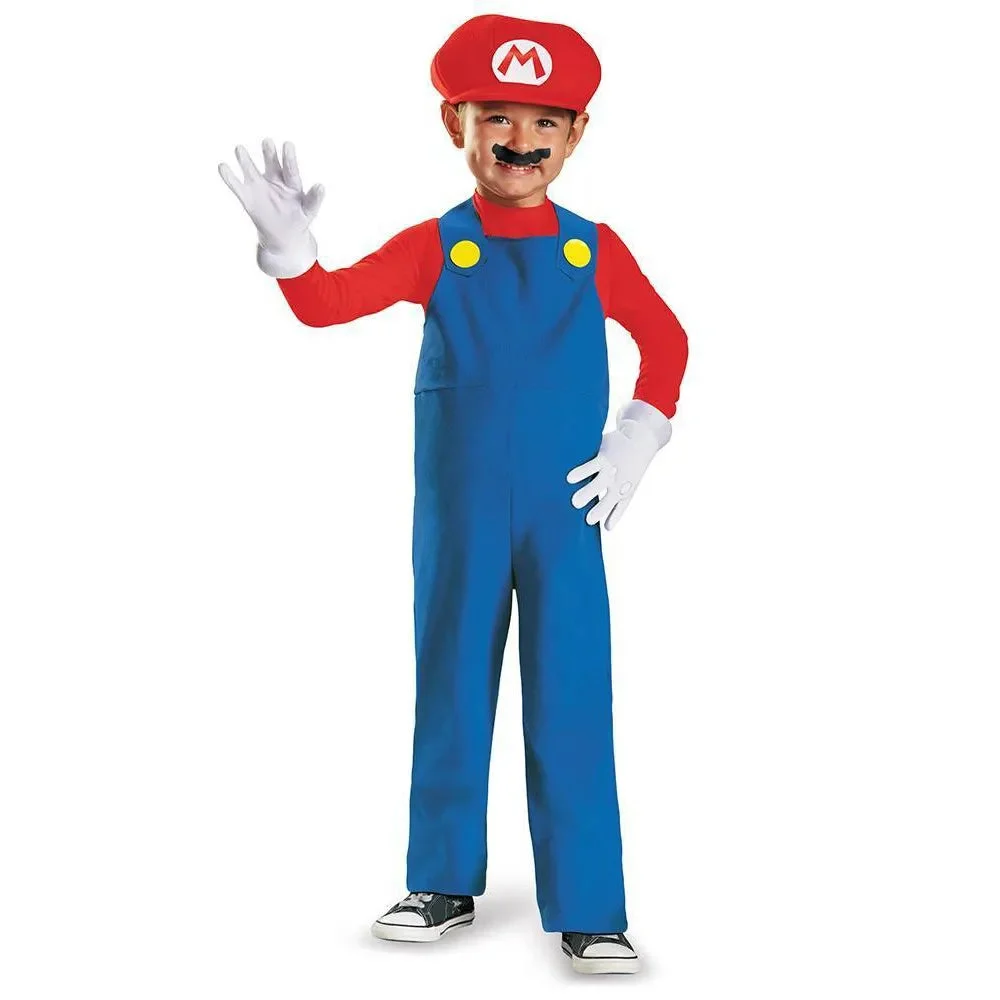 Super Mario Toddler Super Mario Halloween Costume Jumpsuit 2T