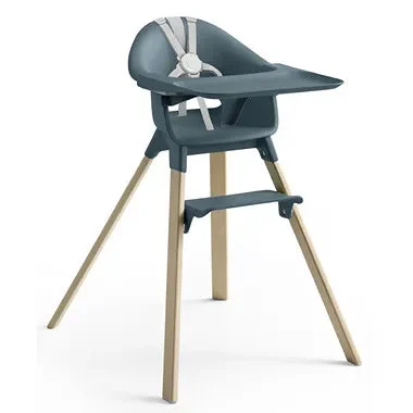 Stokke Clikk High Chair - Fjord Blue - Easy Assembly & Cleaning
