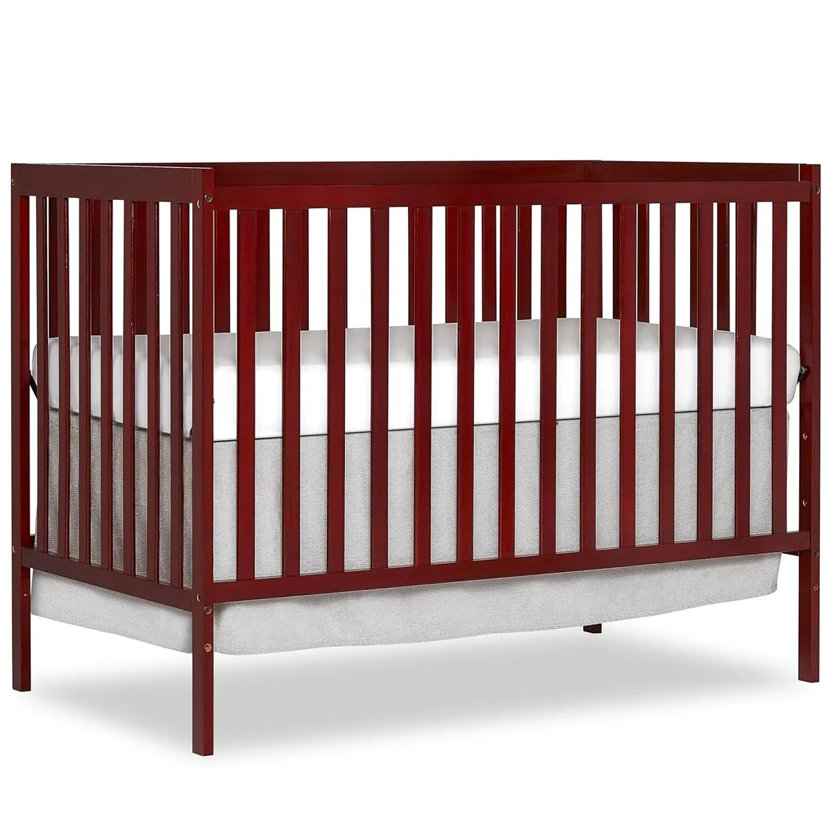 Dream On Me Synergy 5-In-1 Convertible Crib - Cherry