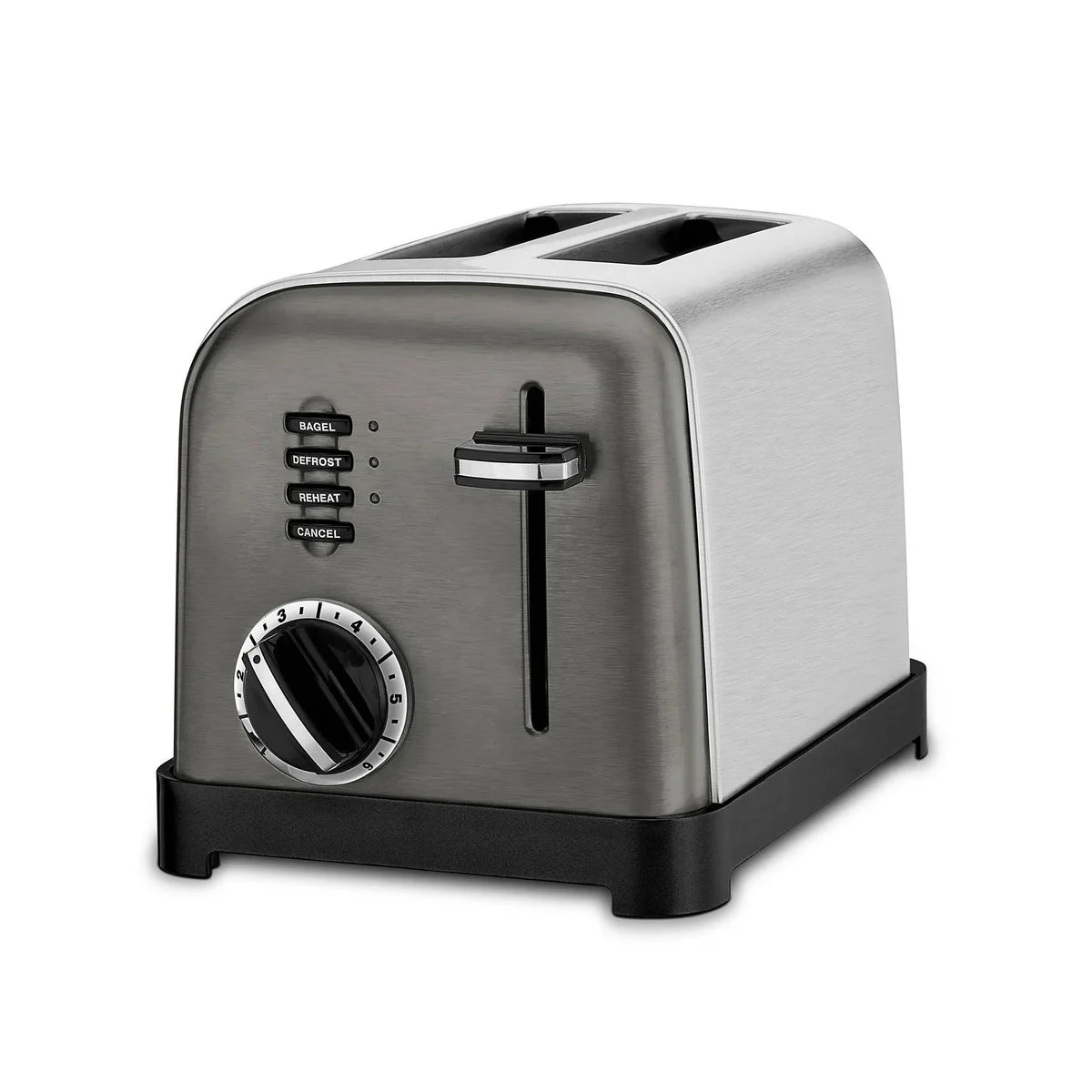 Cuisinart 2-Slice Classic Toaster CPT-160BKSP1 - Black Stainless Steel