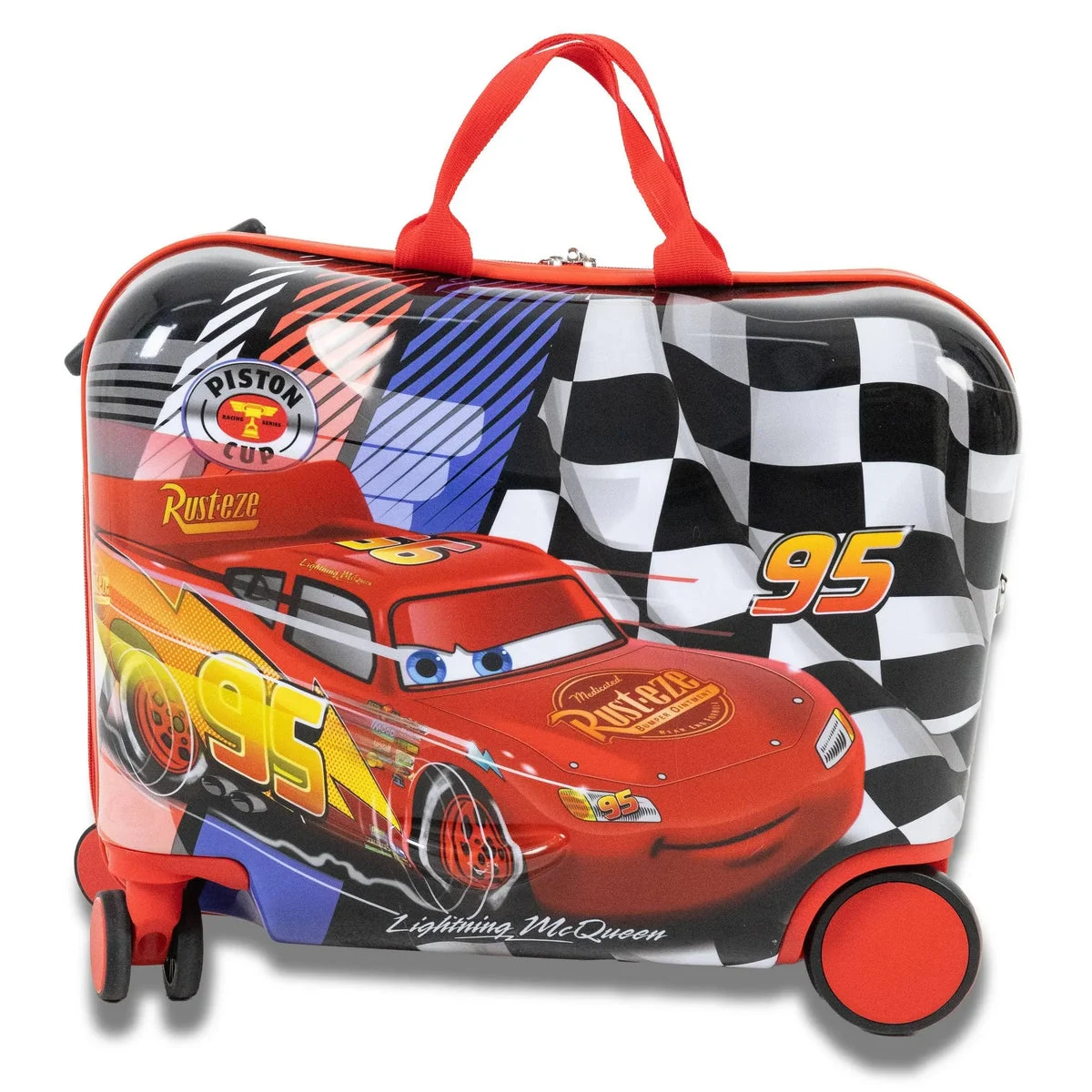 Disney Clubhouse Kid's Hardside Ride On Suitcase - Cars