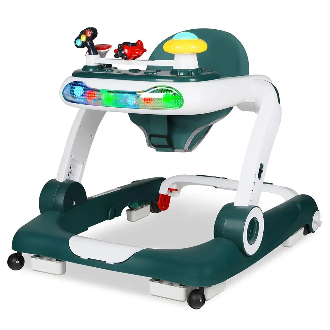 Kinder King 5-in-1 Baby Walker - Green