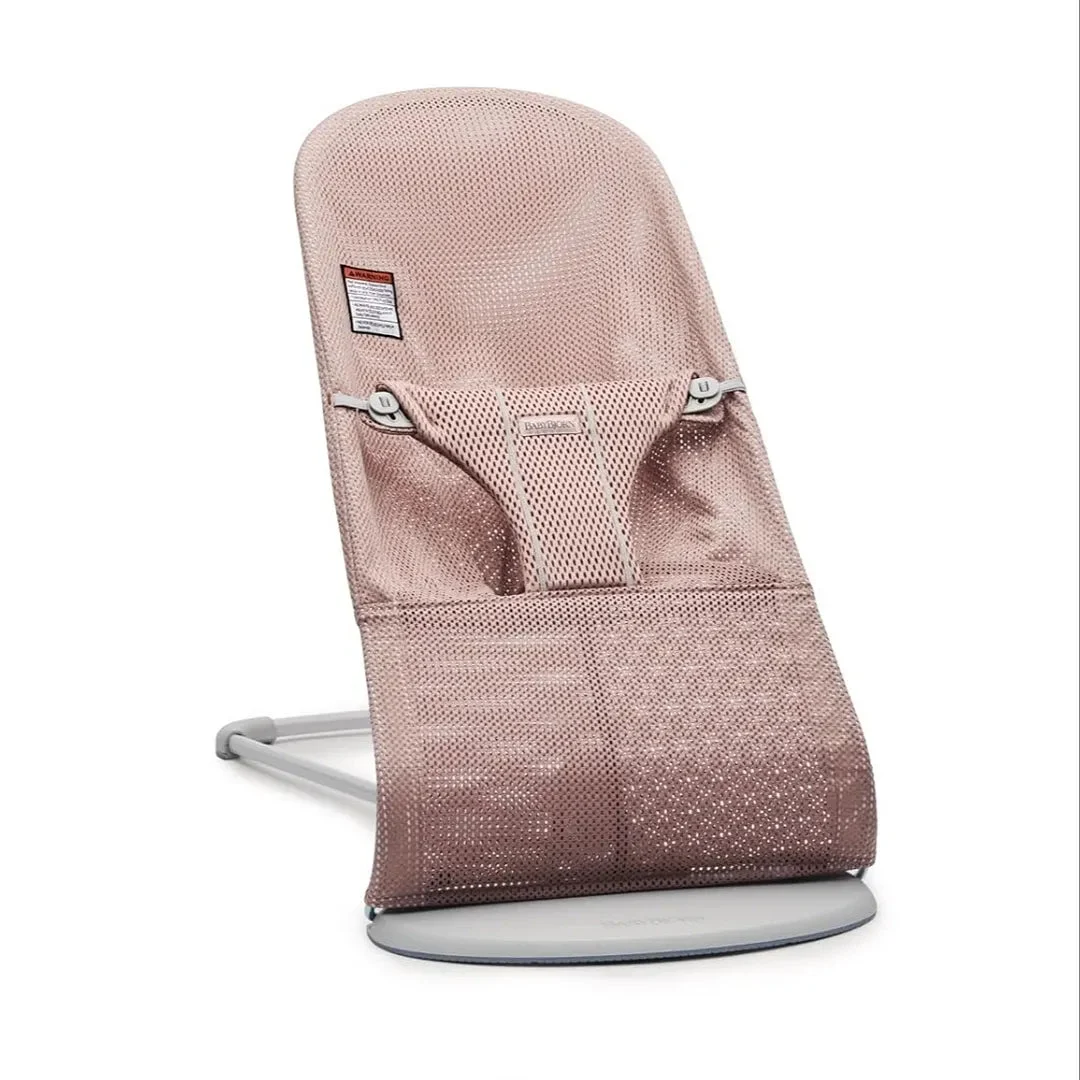 BabyBjörn Bouncer Bliss Dusty Pink Mesh