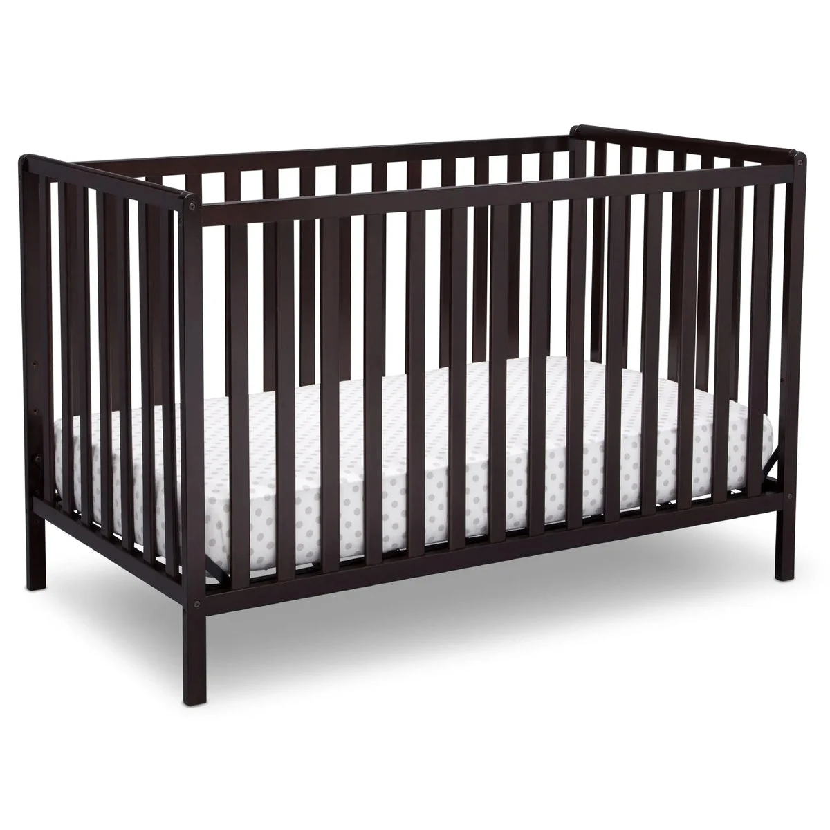 Delta Children 4-in-1 Convertible Crib - Dark Chocolate