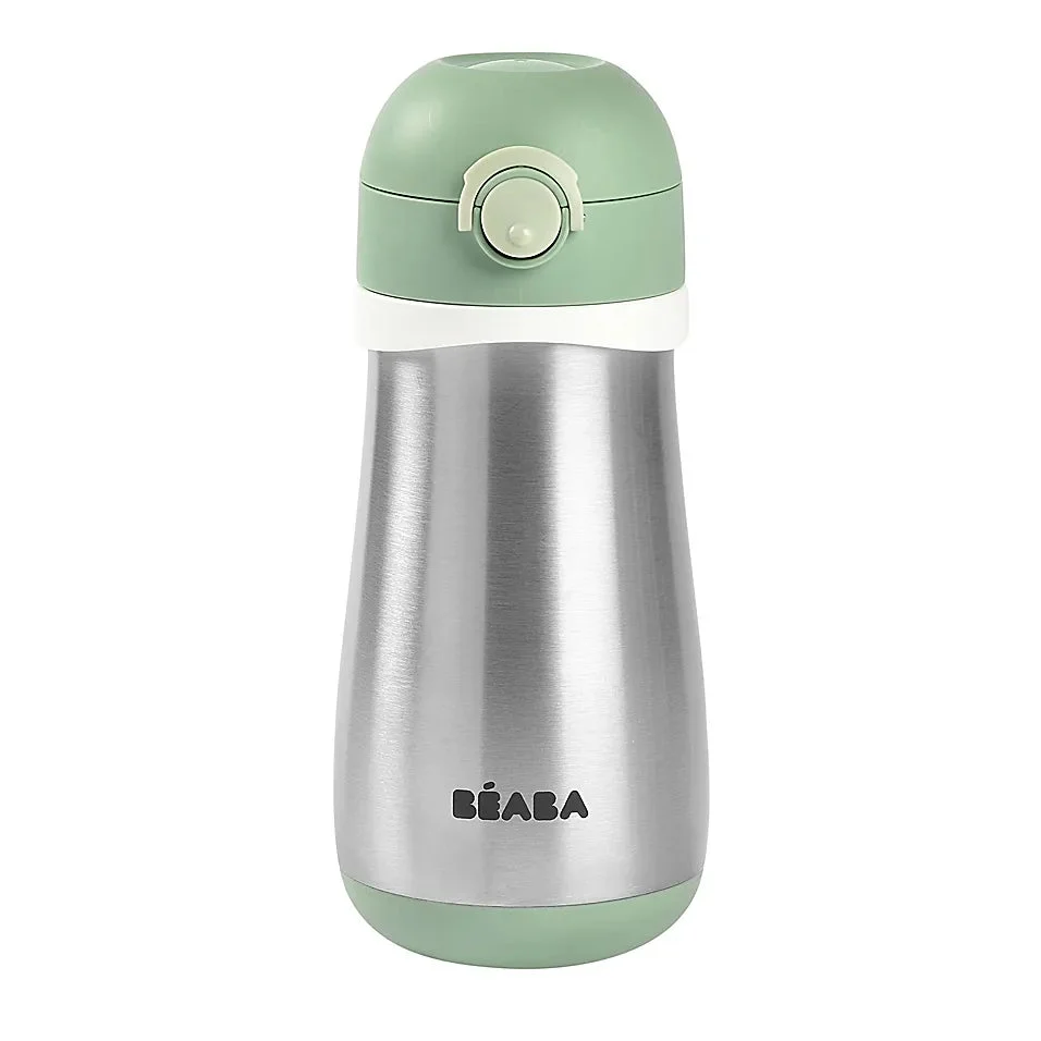 Beaba Stainless steel bottle 350 ml - Sage Green