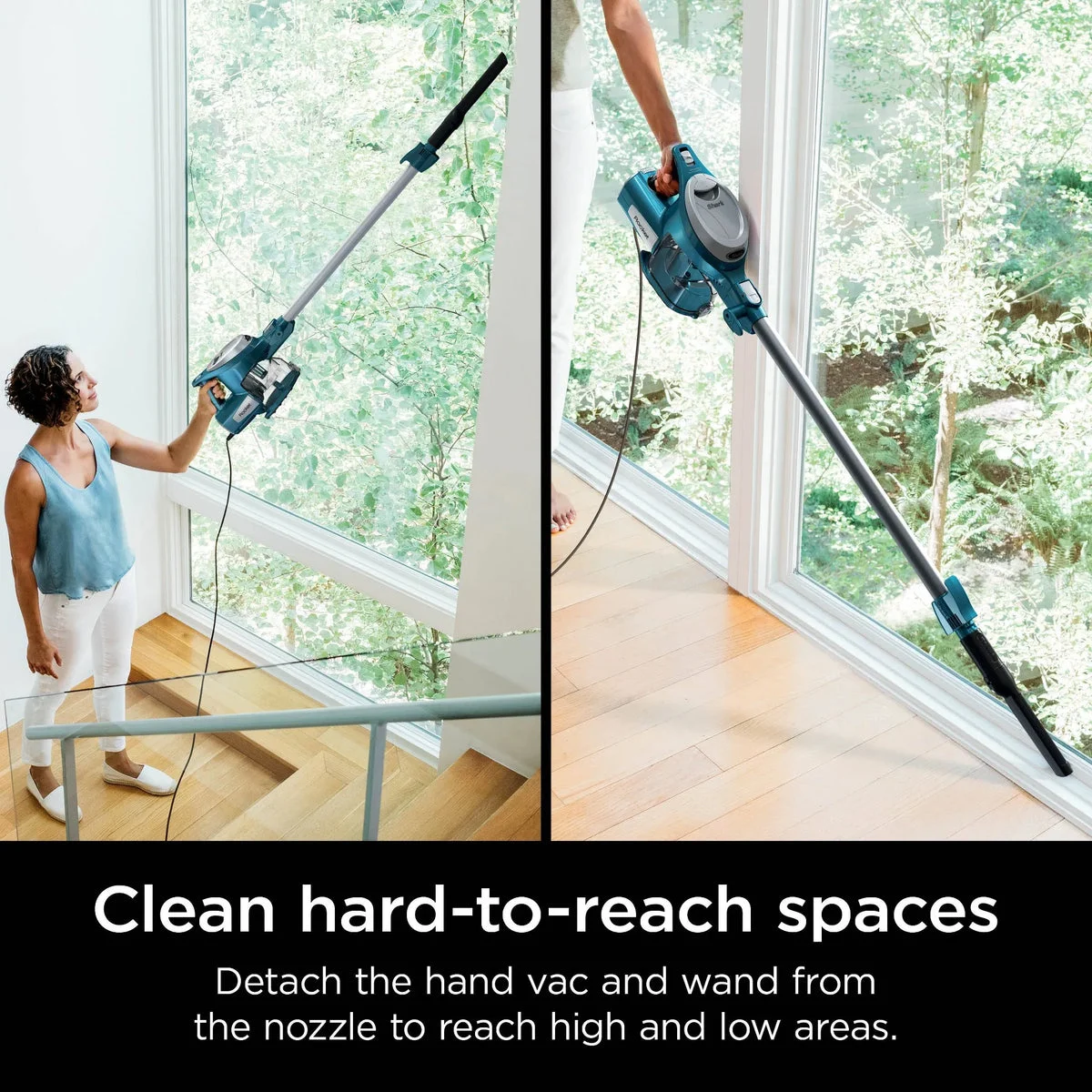 Shark Corded Stick Vacuum - Blue