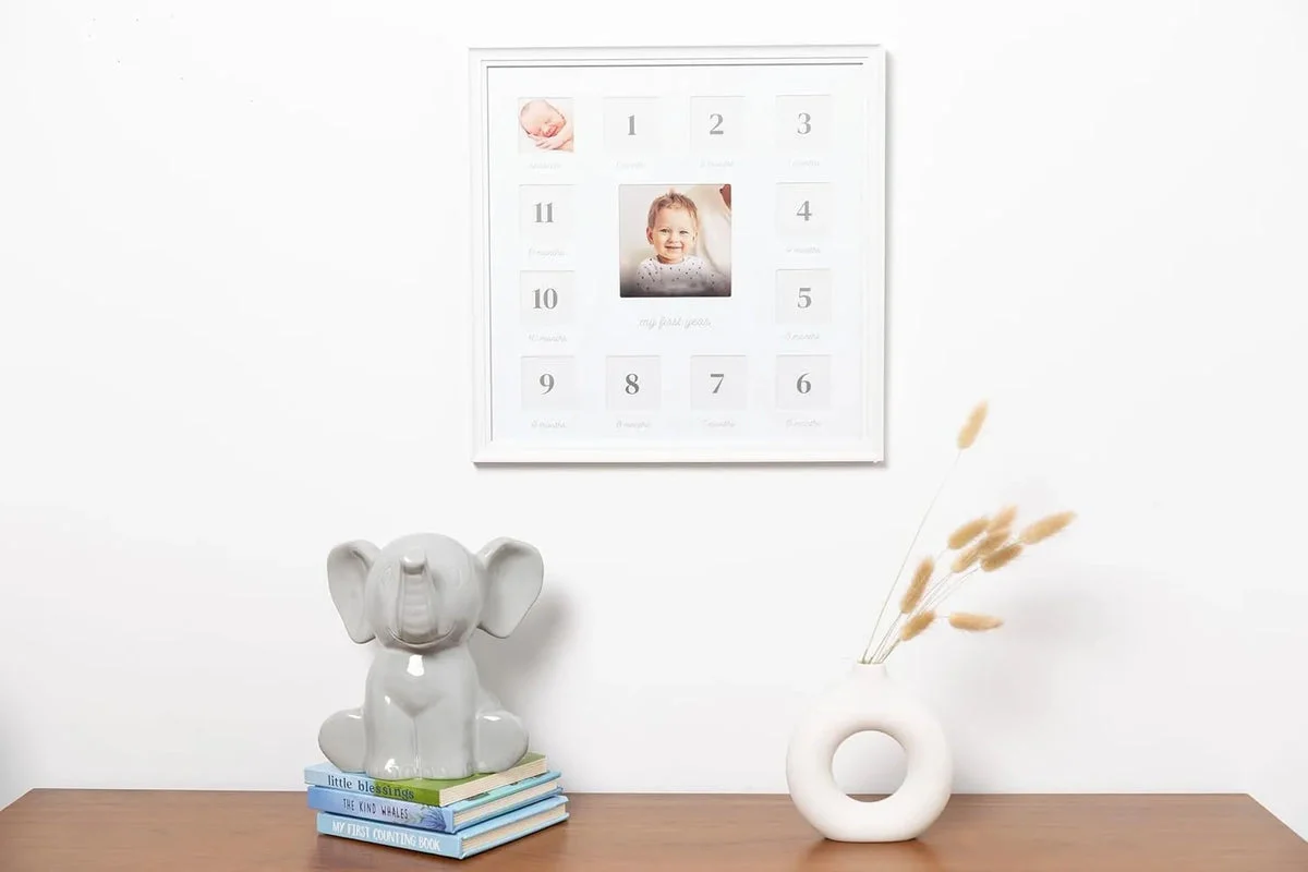 Little Blossoms First Year Photo Collage Frame