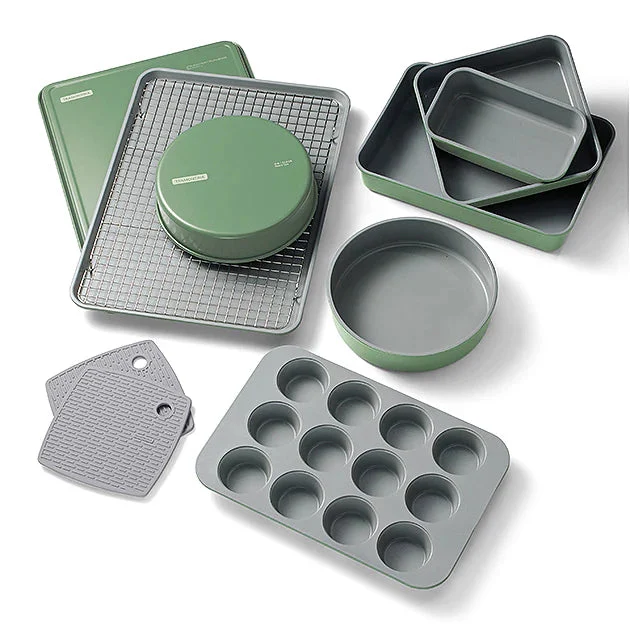 Tramontina 9 pc bakeware set ceramic int Basil
