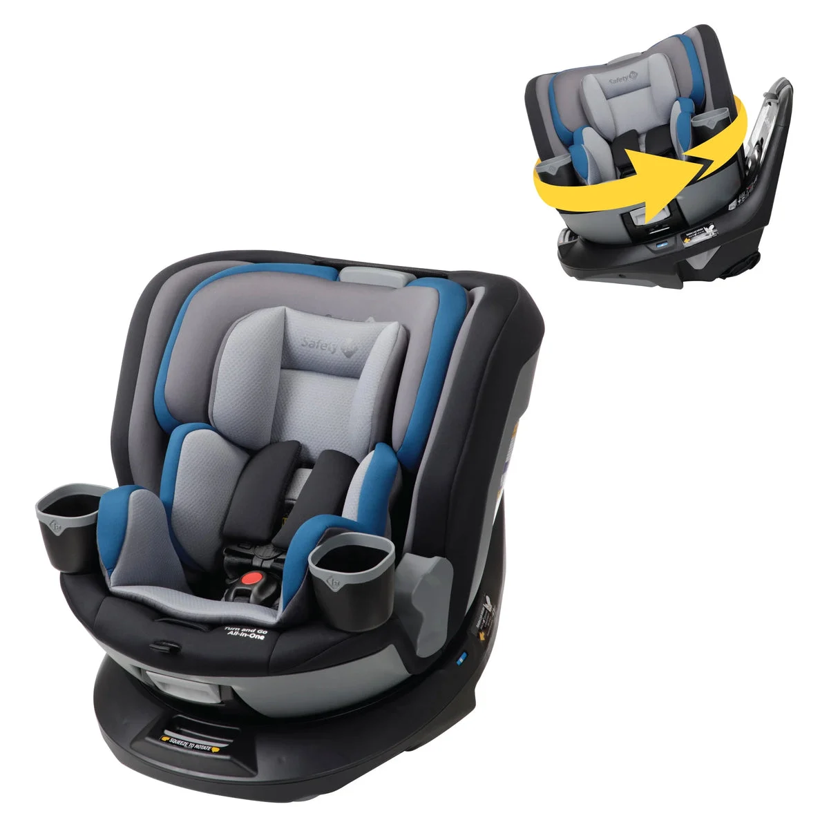 Safety 1st Turn and Go 360 Rotating All-in-One Convertible Car Seat - Commodore