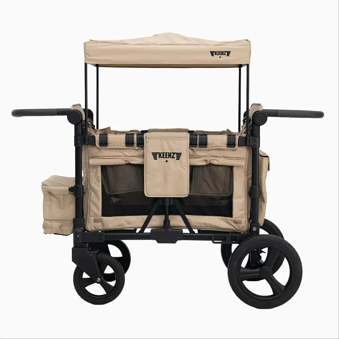 Keenz MOOV 2-Passenger Stroller Wagon - Mocha
