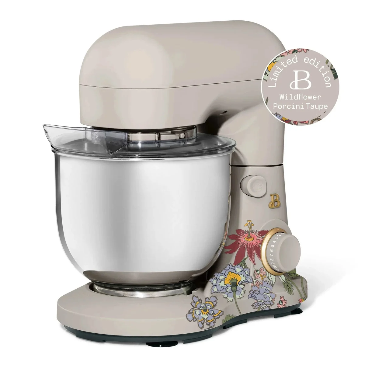 Beautiful 3.5 Qt Stand Mixer - Wildflower Porcini Taupe