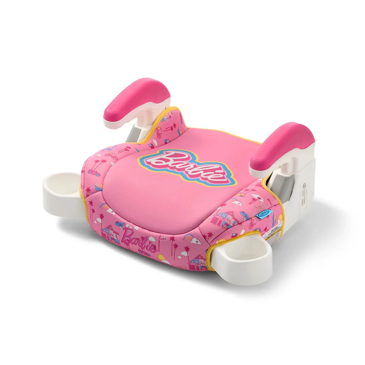 Graco Backless Booster Car Seat - Barbie Paint