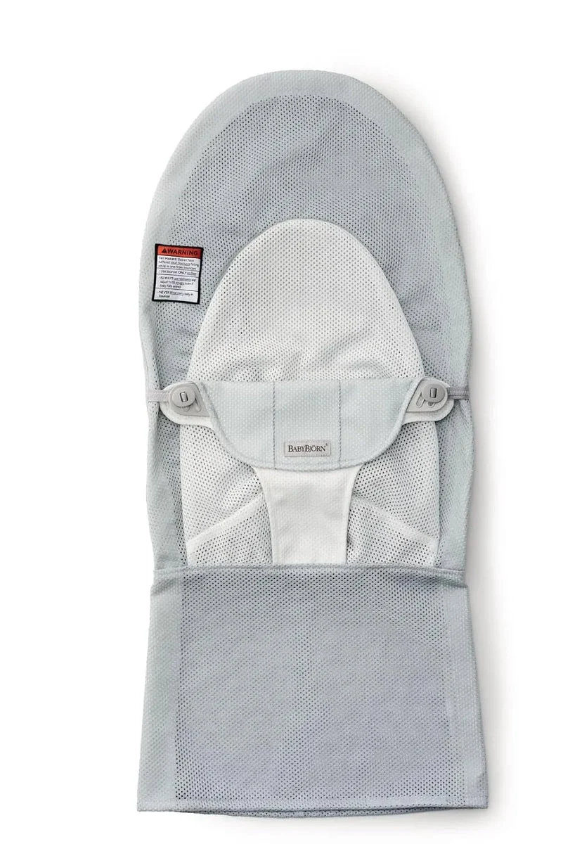 BabyBjörn Fabric Seat for Bouncer - Silver