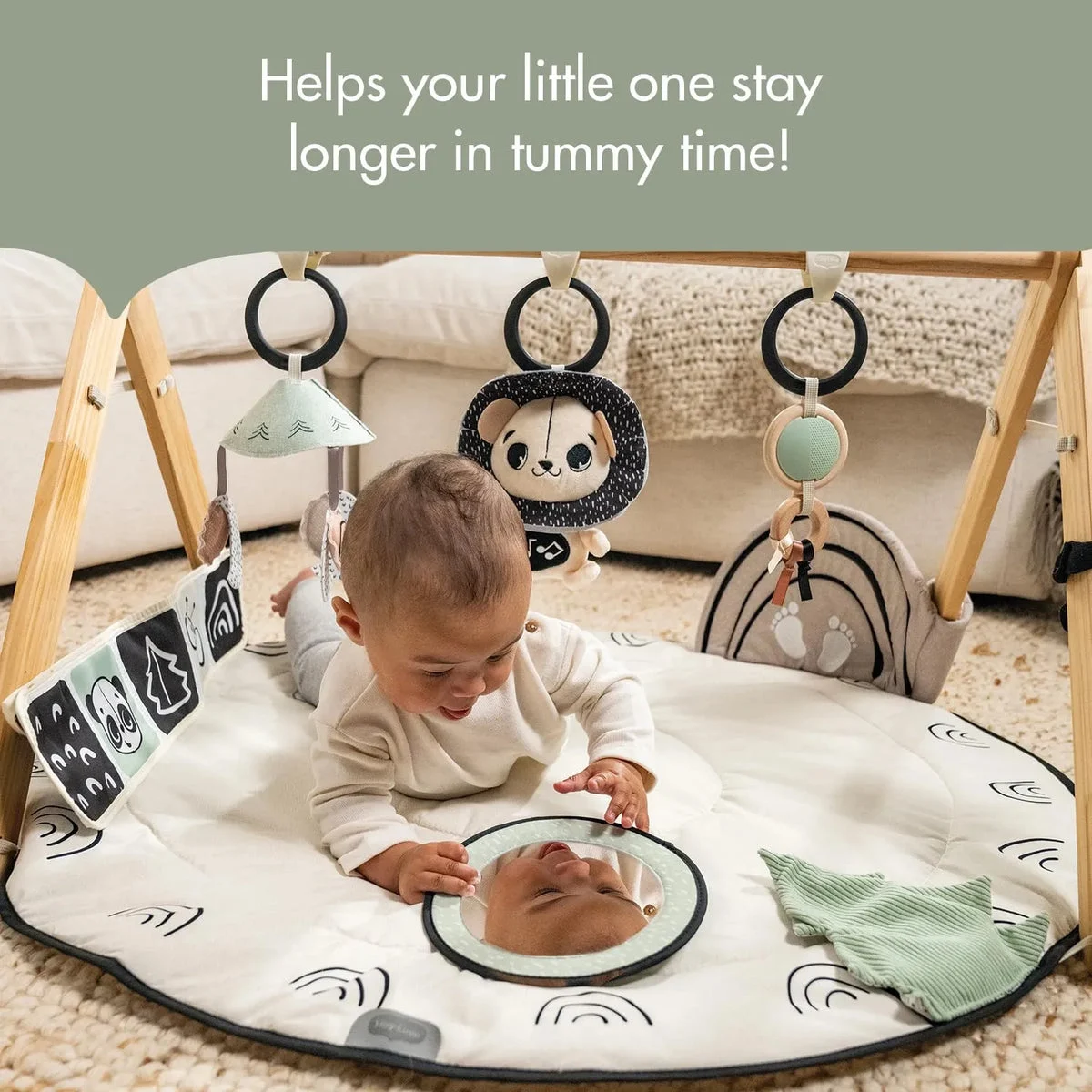 Tiny Love Luxe Developmental Gymini – Black