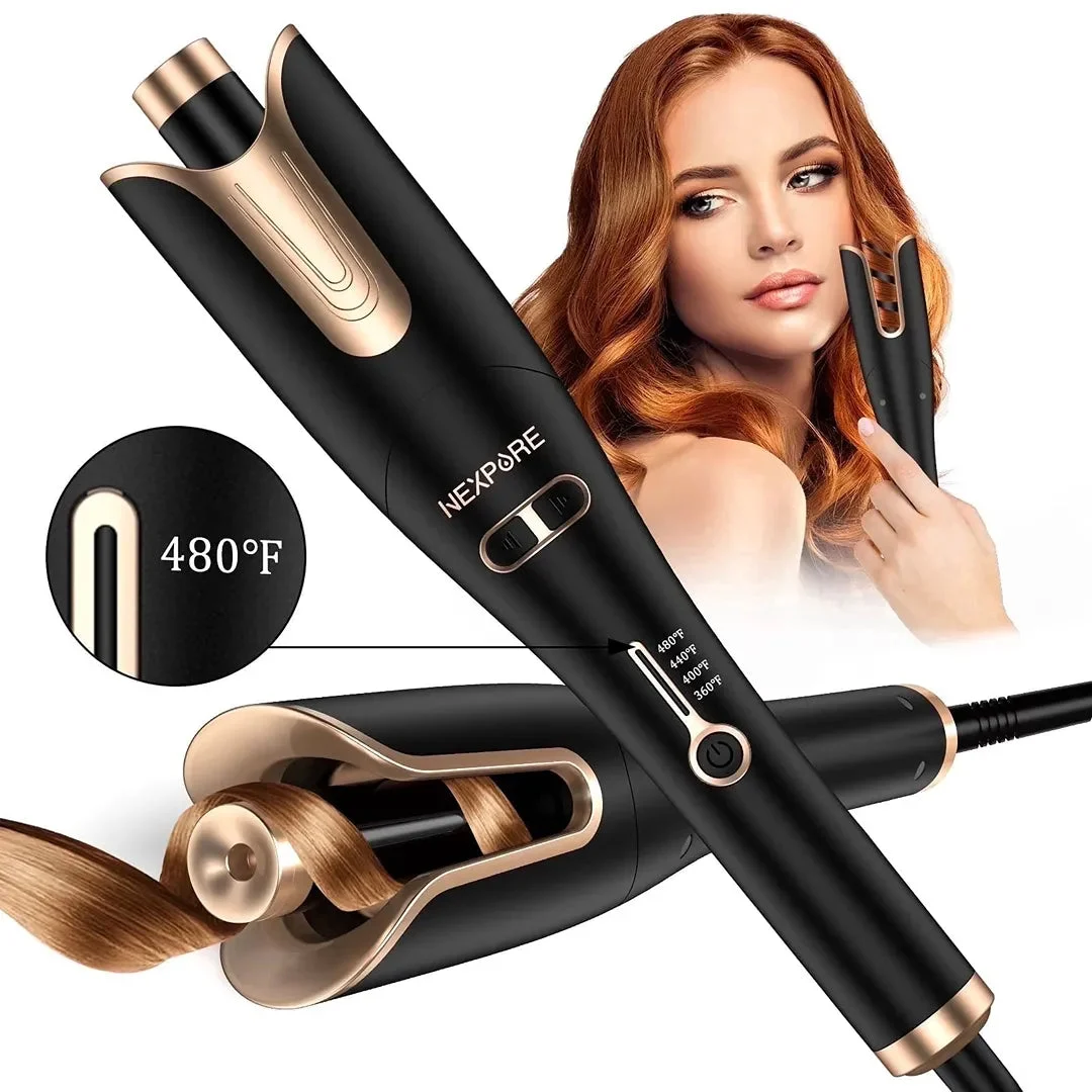 NEXPURE Automatic Rotating Hair Curler With 1