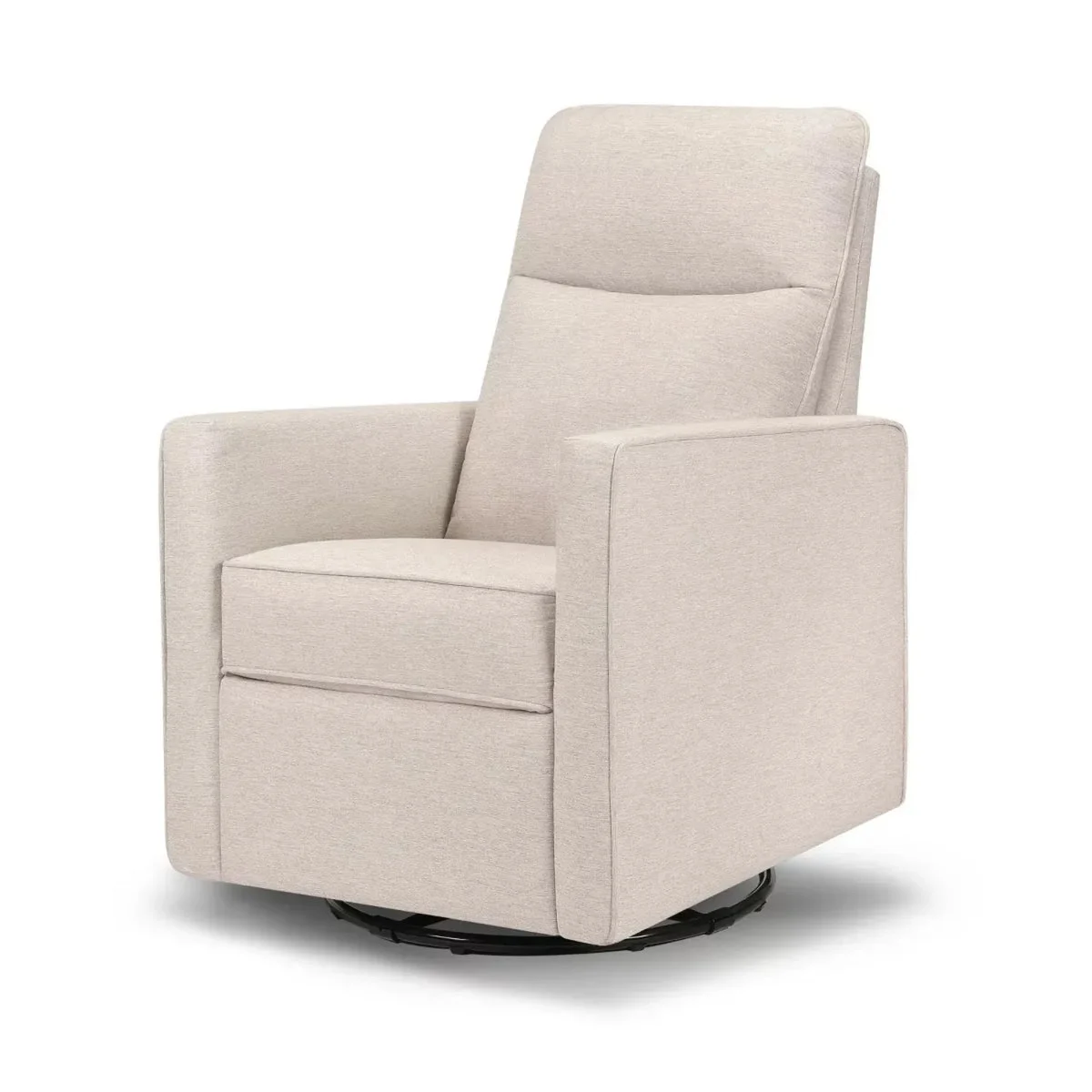 Davinci Gabby Pillowback Swivel Glider - Beach
