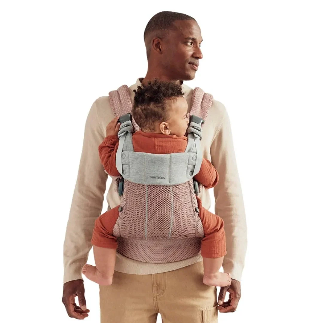 BabyBjörn 3-in-1 Ergonomic Baby Carrier - Dusty Pink