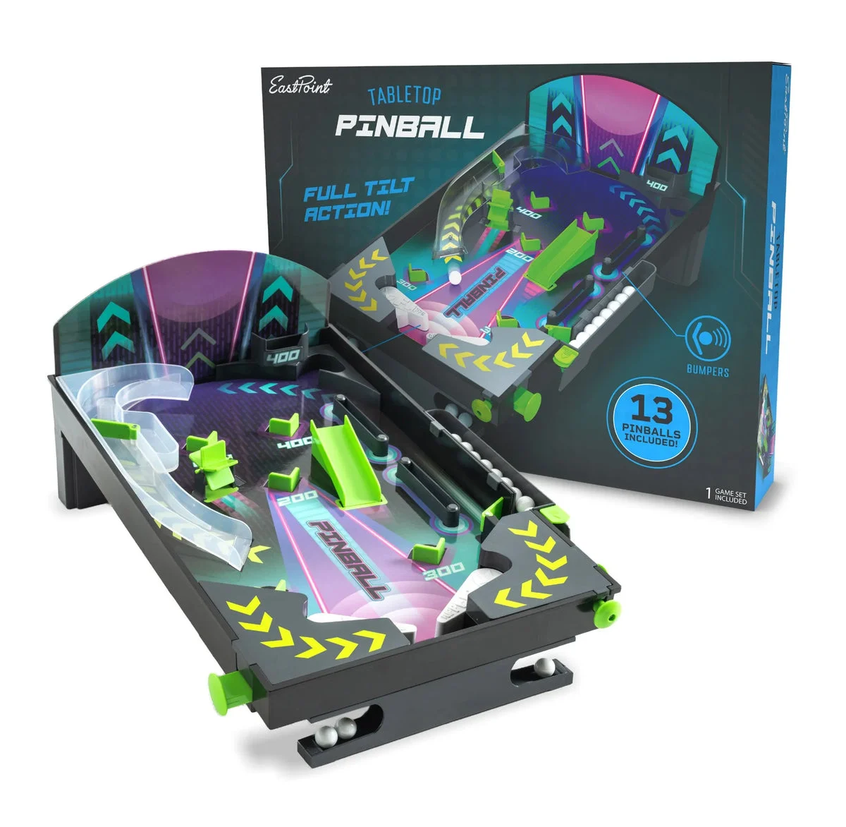Eastpoint Tabletop Arcade Pinball Game
