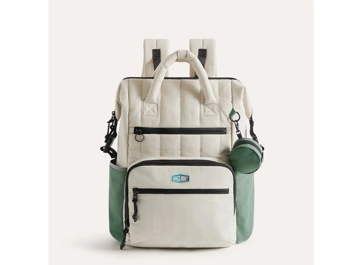 Bagsmart Travel Diaper Backpack - Celadon