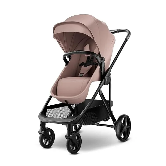 MAMA & BABY Rovee 2-in-1 Foldable Infant Stroller - Pink