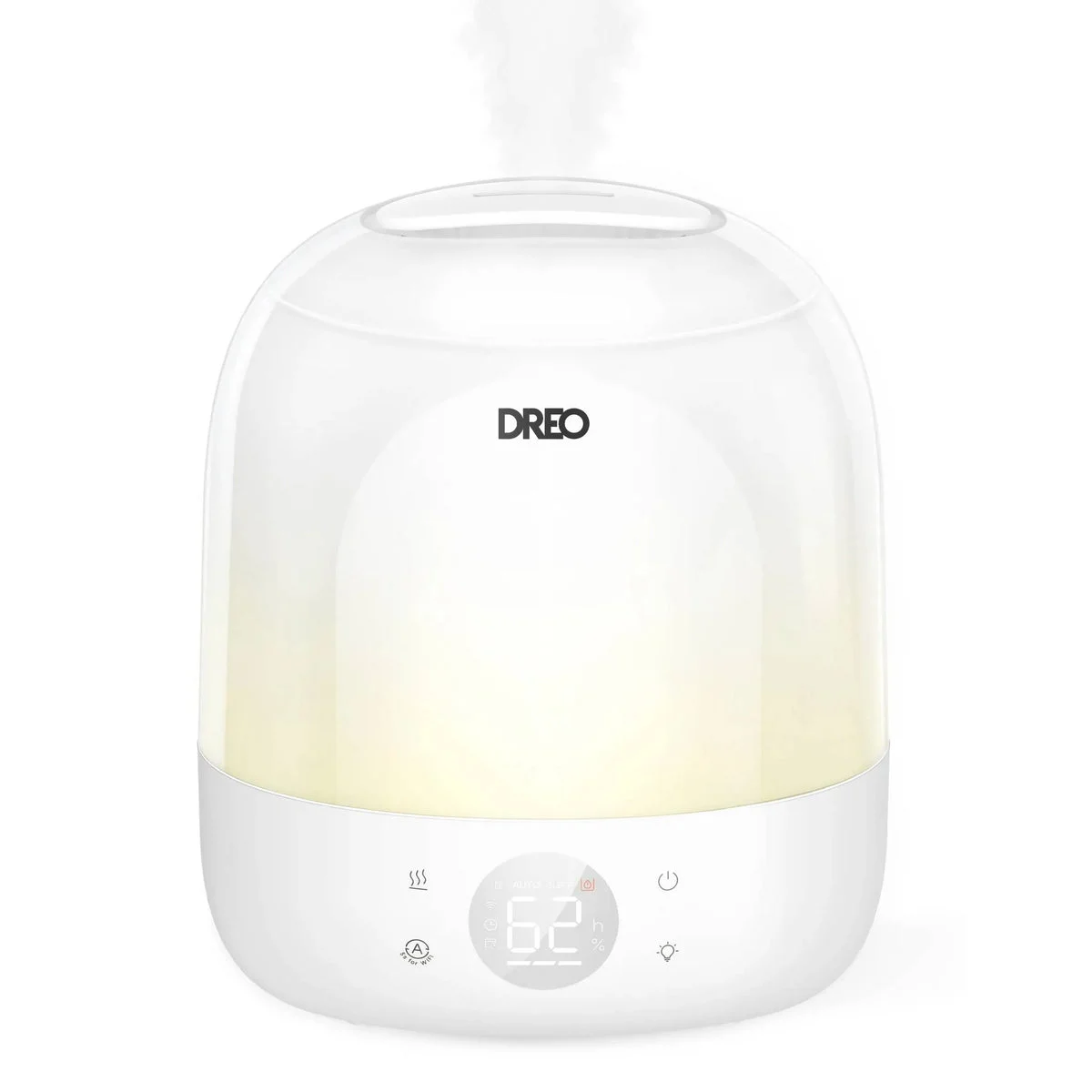 Dreo Smart Humidifier with Customizable RGB Light - 0.8gal