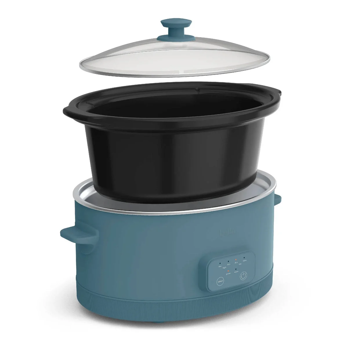 bella Housewares 6qt Programmable Slow Cooker - Ceramic