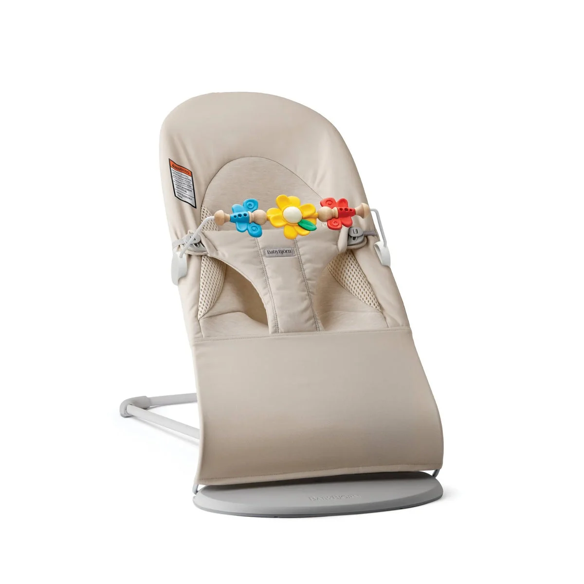 BabyBjörn Bouncer Balance Soft with Toy Bar - Beige