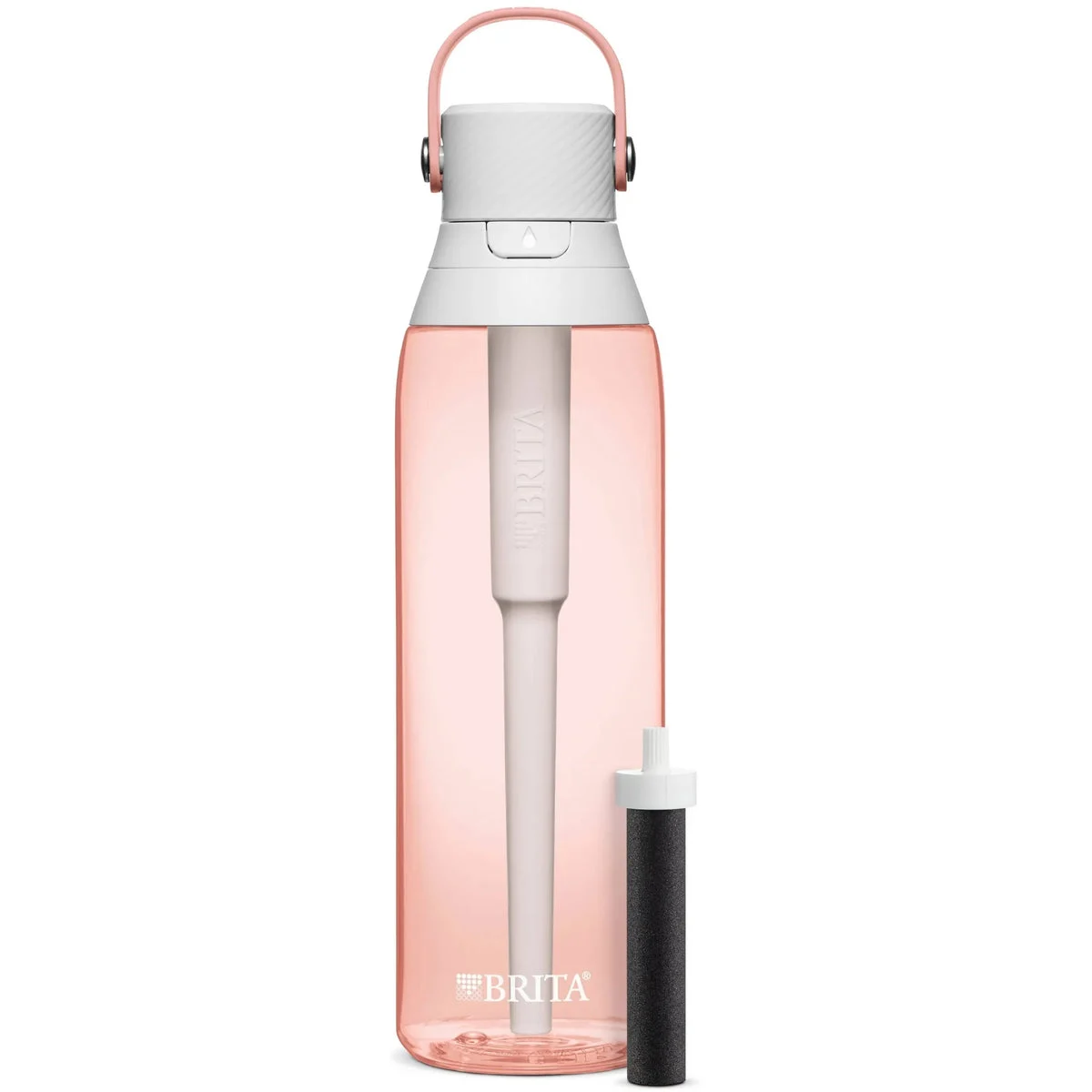 Brita Premium 26oz Water Bottle With Filter - Blush Pink