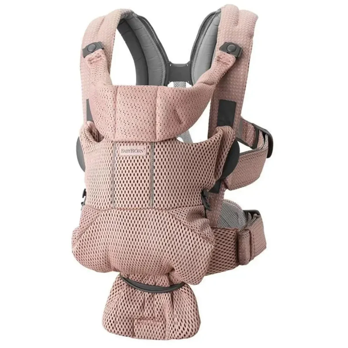 BabyBjörn Baby Carrier Free, 3D Mesh - Dusty Pink