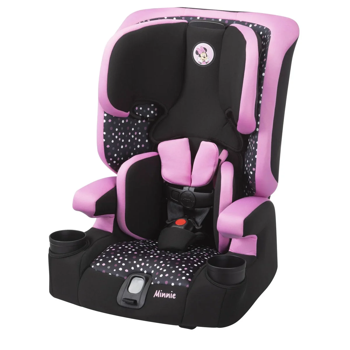 DISNEY Comfort Ride Harness Booster - Minnie Dot Party