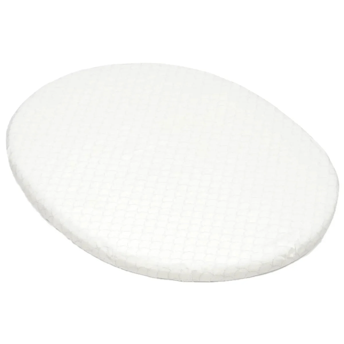Stokke Sleepi Modern Fans Grey Cotton Percale Mini Fitted Crib Sheet Version 3