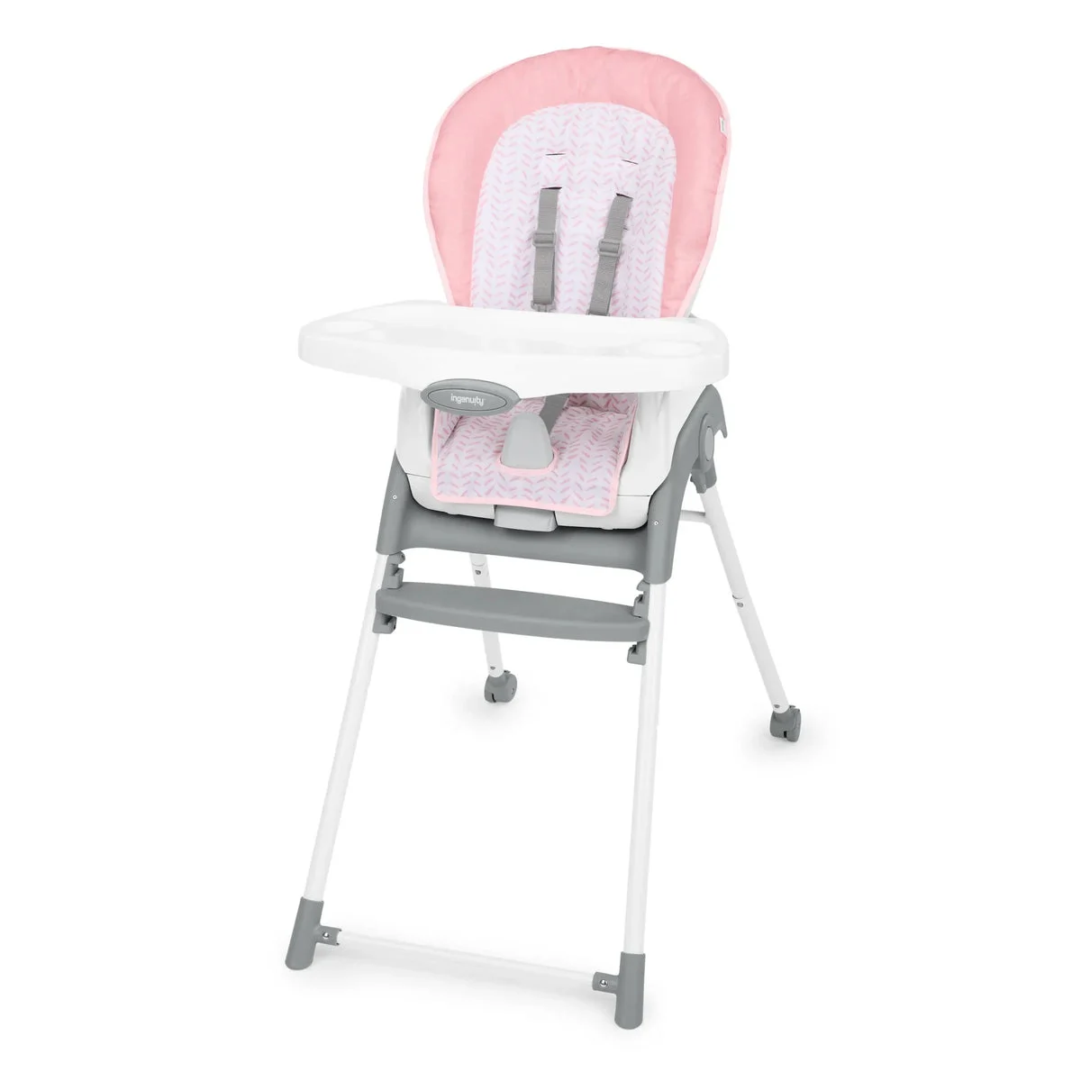 Ingenuity Trio Foldaway 6-in-1 Baby High Chair - Pink