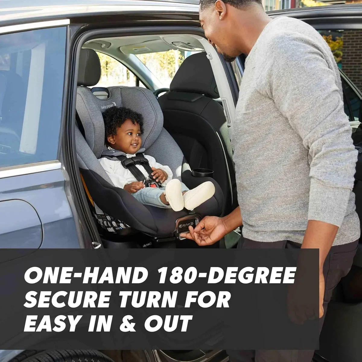 Baby Jogger City Turn Rotating Car Seat - Dune