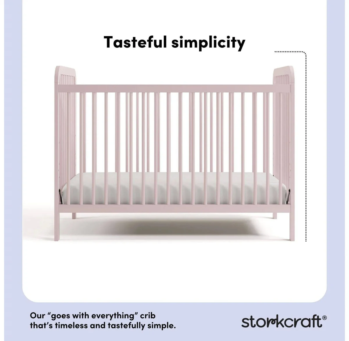 Storkcraft Convertible Crib - Blush