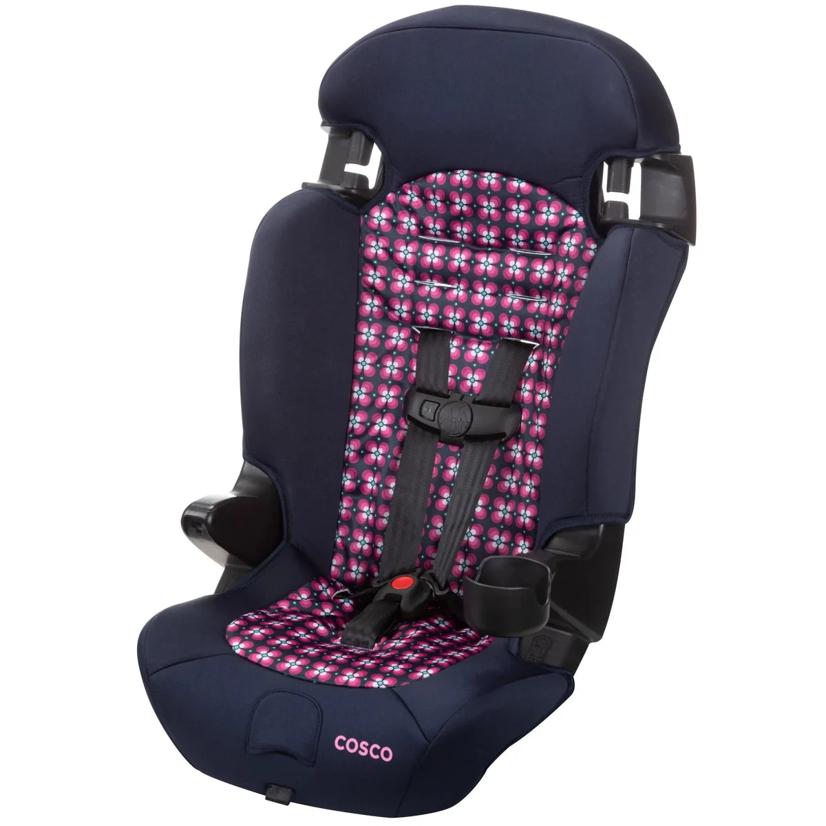 Cosco Finale 2-in-1 Toddler Booster Car Seat, Peony Tiles II