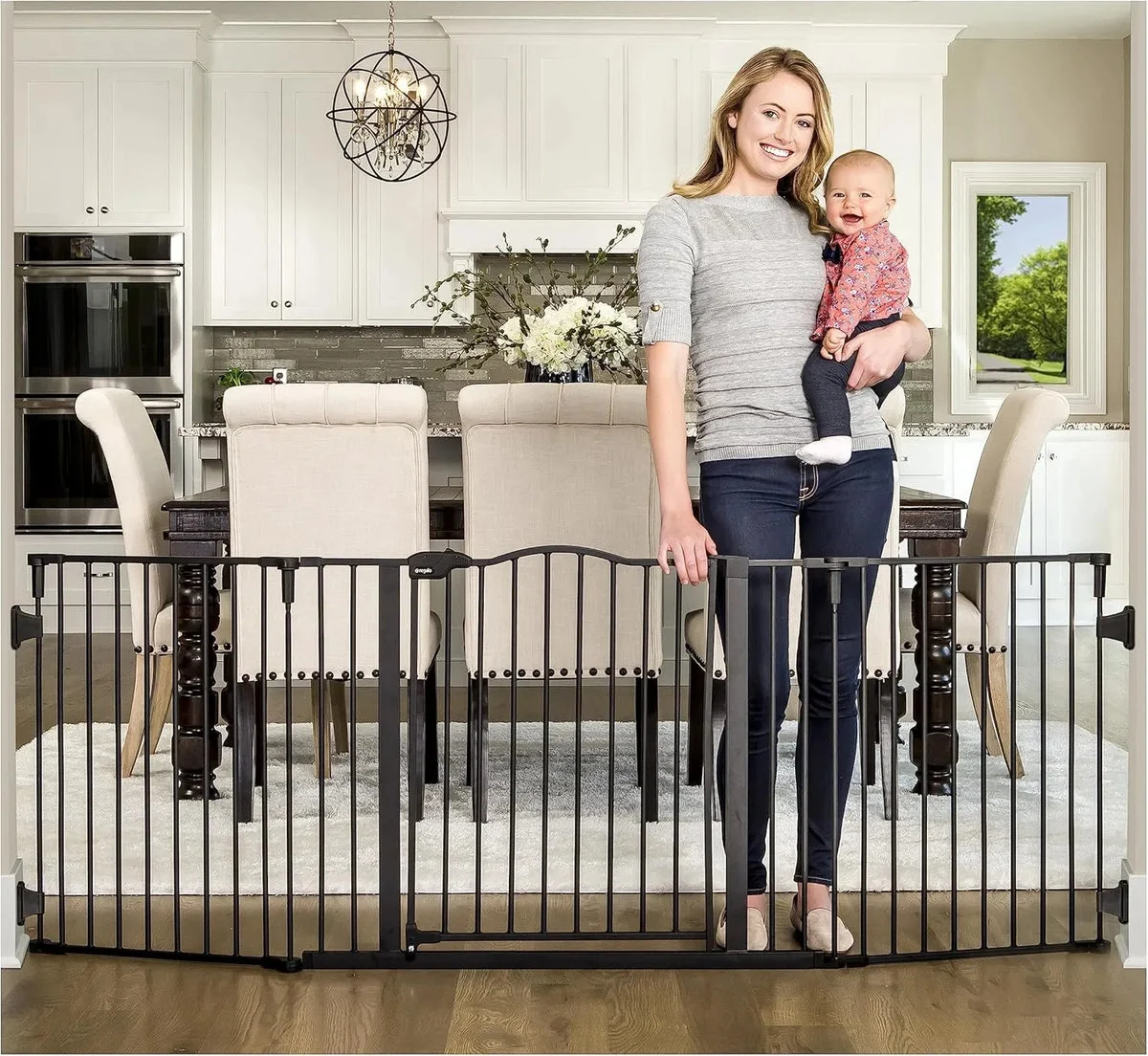 Regalo Safety Gate - Black