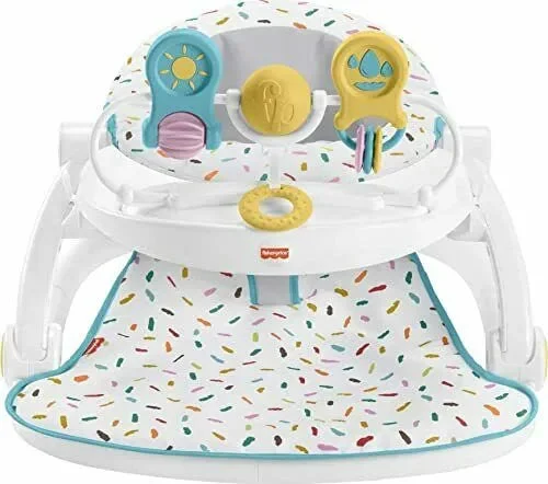 Fisher-Price Deluxe Sit-Me-up Floor Seat Quill