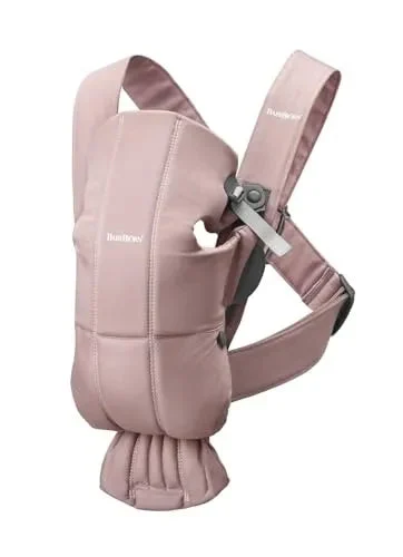 BabyBjörn Baby Carrier Mini Dusty Pink Woven