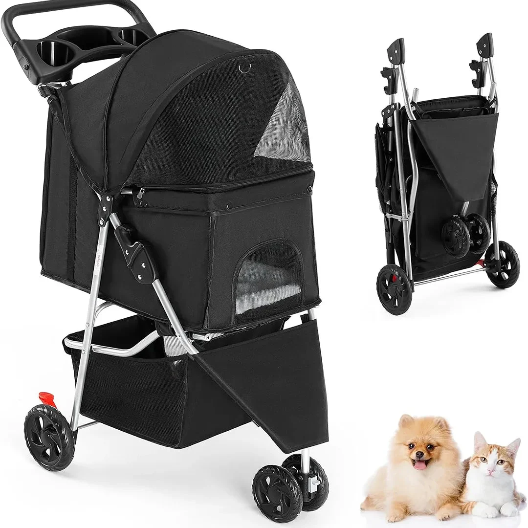 SMUG Small Pet Stroller | Lightweight
