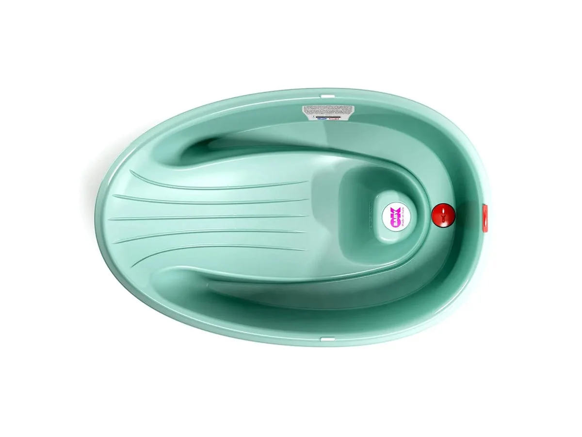 OKBABY Ergonomic Multi-Position Baby Bath Tub - Turquoise