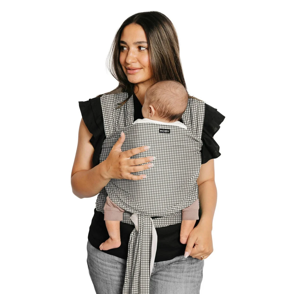 Moby Wrap Classic Wrap Baby Carrier - Prairie Check