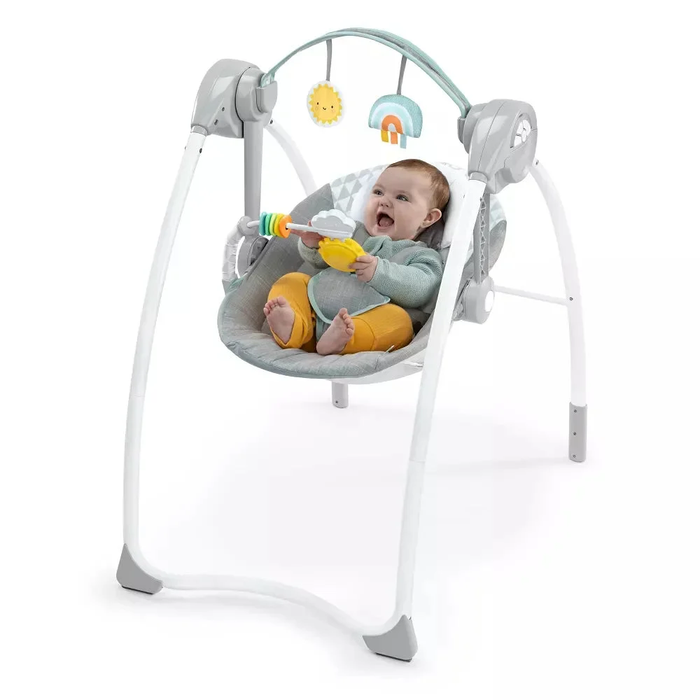 Ingenuity Milestone Baby Swing - Gray