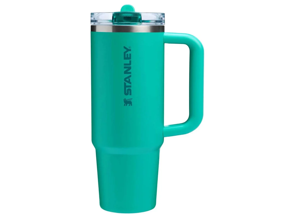 Stanley 30 oz Stainless Steel Quencher Pro Tour Tumbler- Gumdrop Green