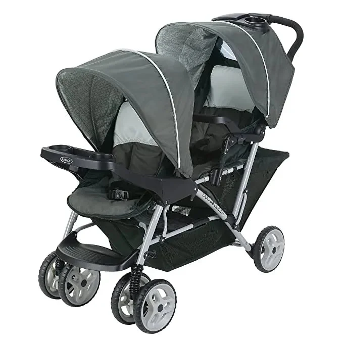 Graco DuoGlider Double Stroller - Glacier