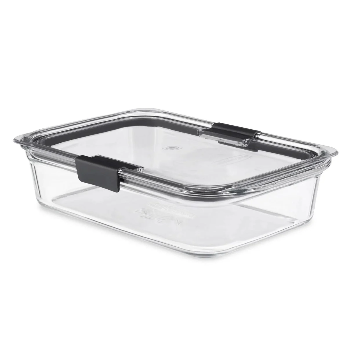 Rubbermaid 8 Cup Large Brilliance Glass Food Storage Container With Lid