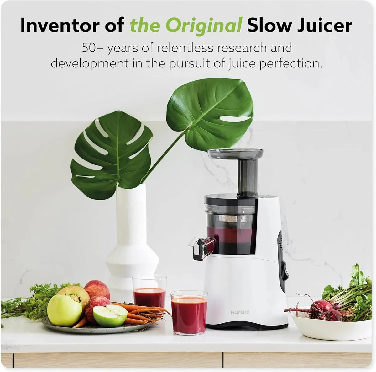 Hurom Cold Press Juicer - Matte Black