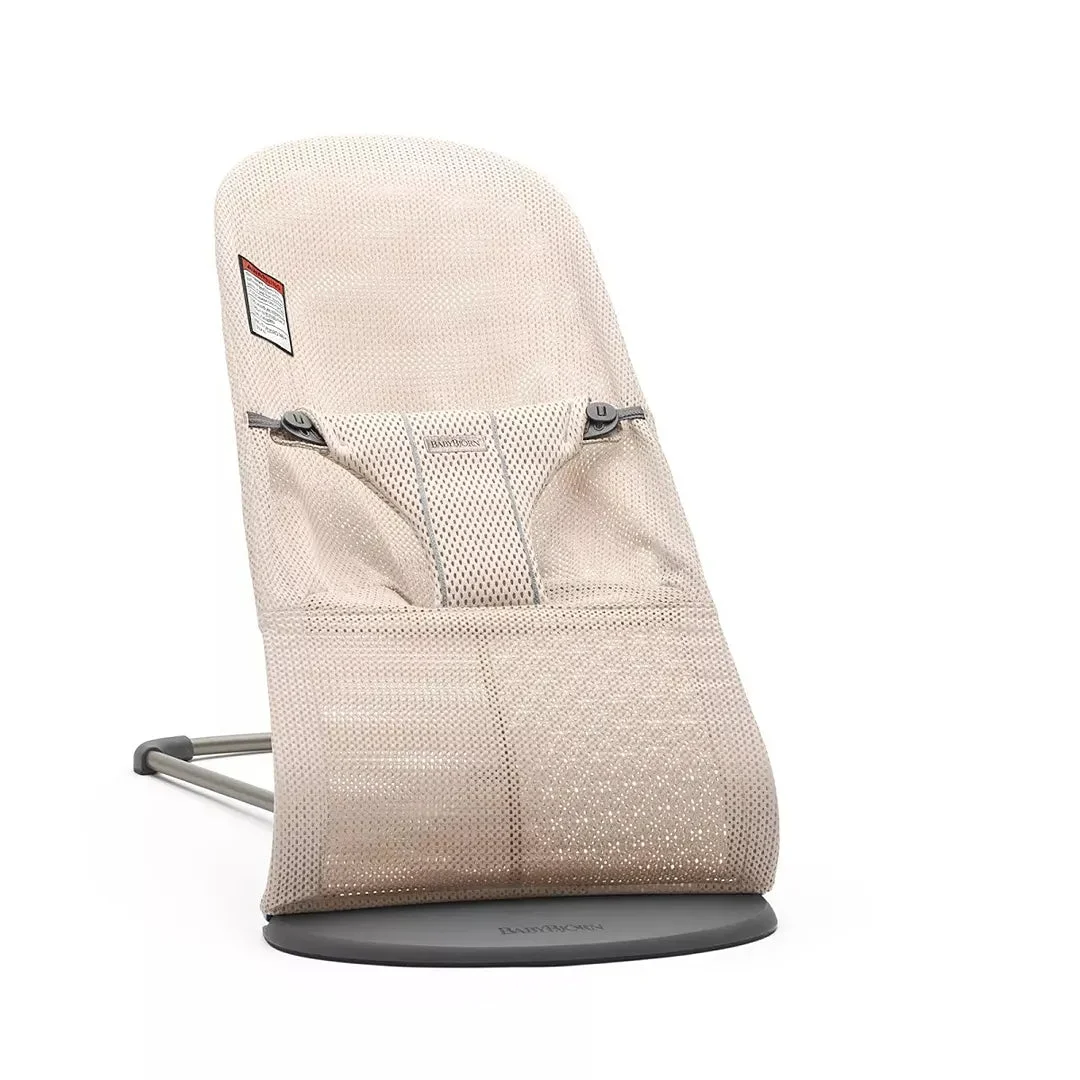 BabyBjörn Bouncer Bliss Pearly - Pink Mesh