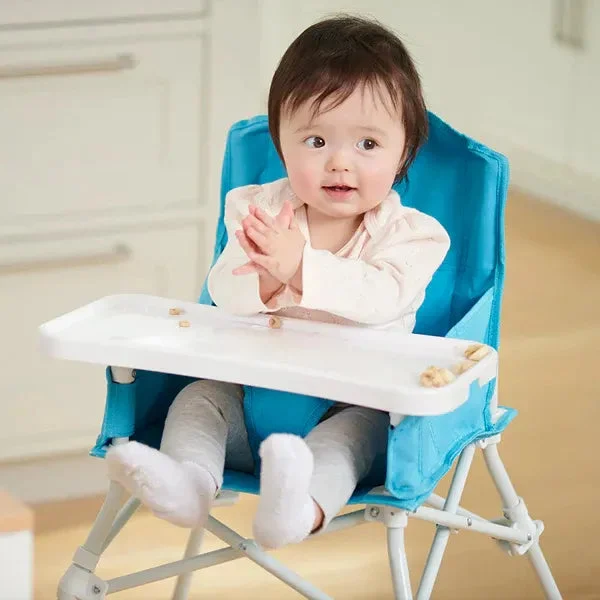 Regalo My Portable High Chair with Tray - Aqua