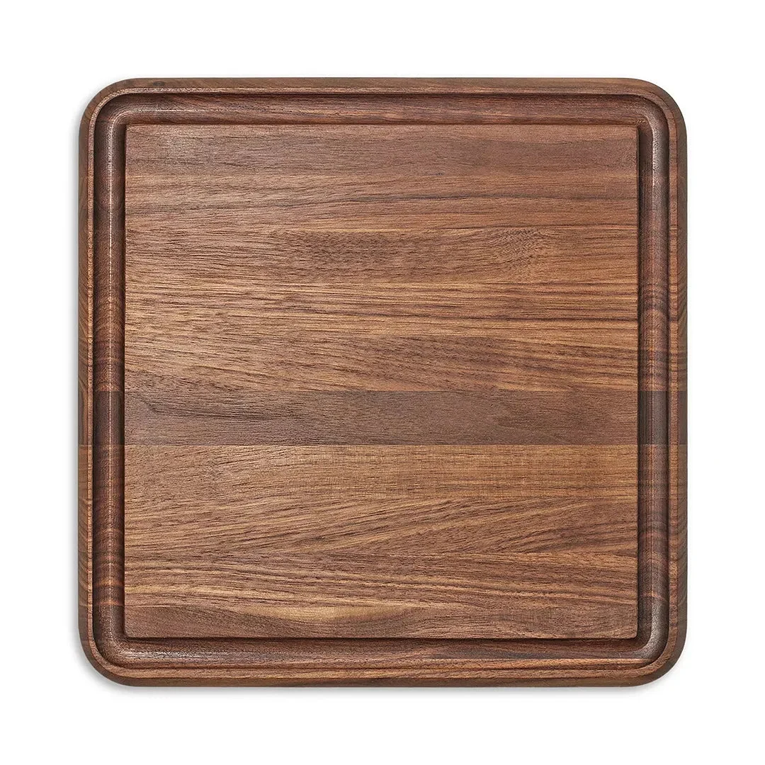 Caraway 12” Prep & Serve Butcher Block - Walnut